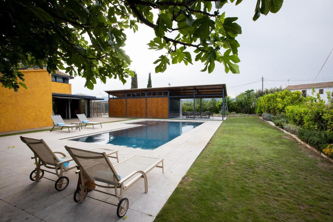 Masia Cal Sisplau, Con Piscina Y Rodeada De Vinedos A 10 Minutos De Vilafranca Del Penedes, Barcelona ,Cataluna San Martín Sarroca Exteriör bild